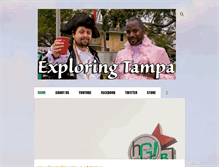 Tablet Screenshot of exploringtampa.com